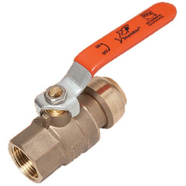 Sharkbite-Cash Acme 0.75 in. FNPT Ball Valve 188143